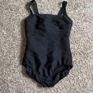 Swimsuit size 14 never worn black Miriclesuit
